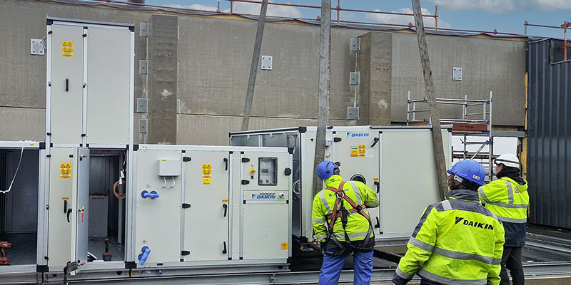 Daikin supporting installers